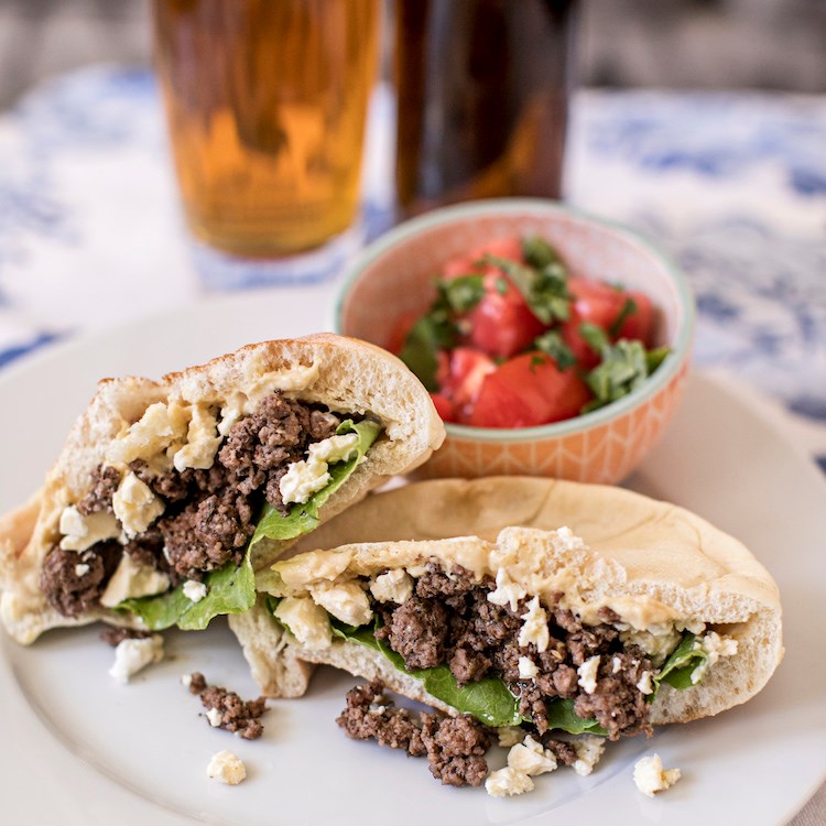 Picture of Mediterranean Beef Pita 