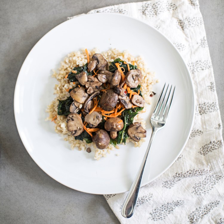 Picture of Creamy Shiitake Mushrooms 
