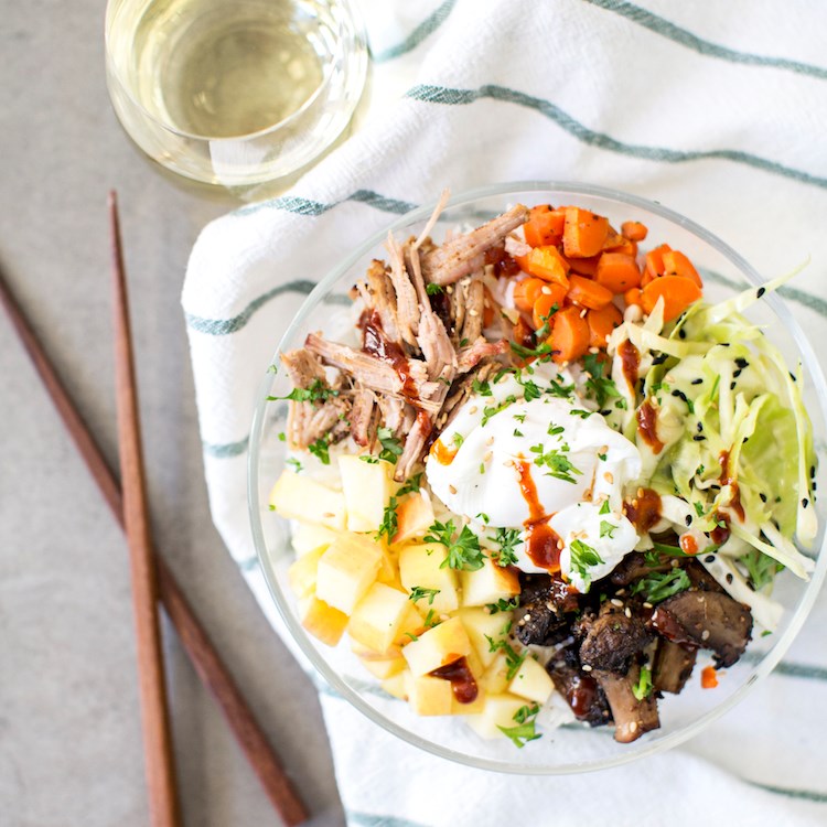 Picture of Korean Pork Bibimbap Bowl