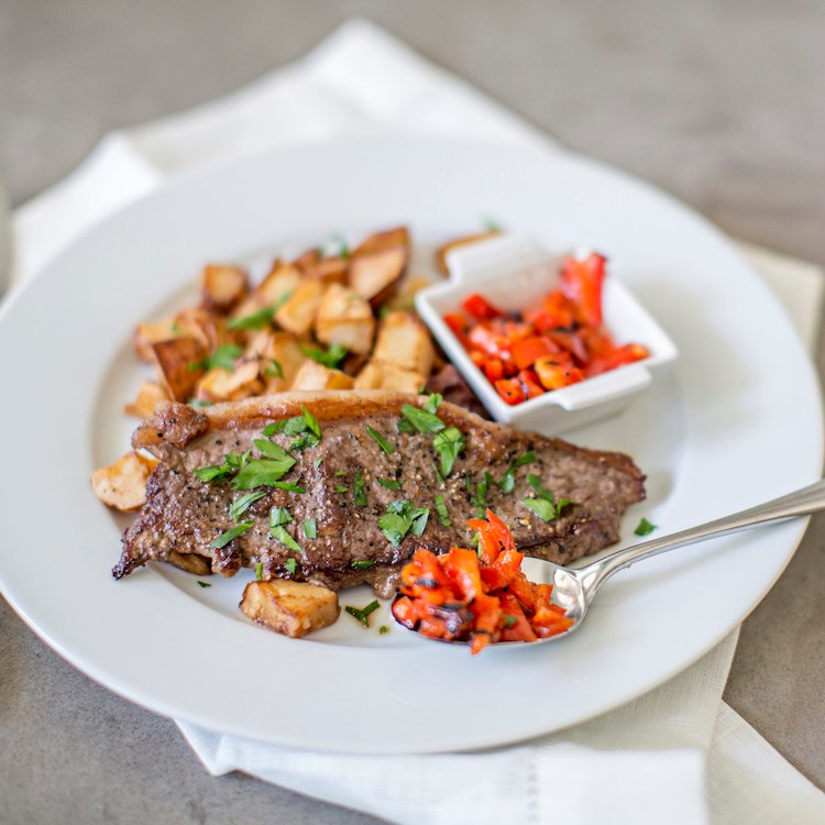 Picture of Herb-Crusted Steak 