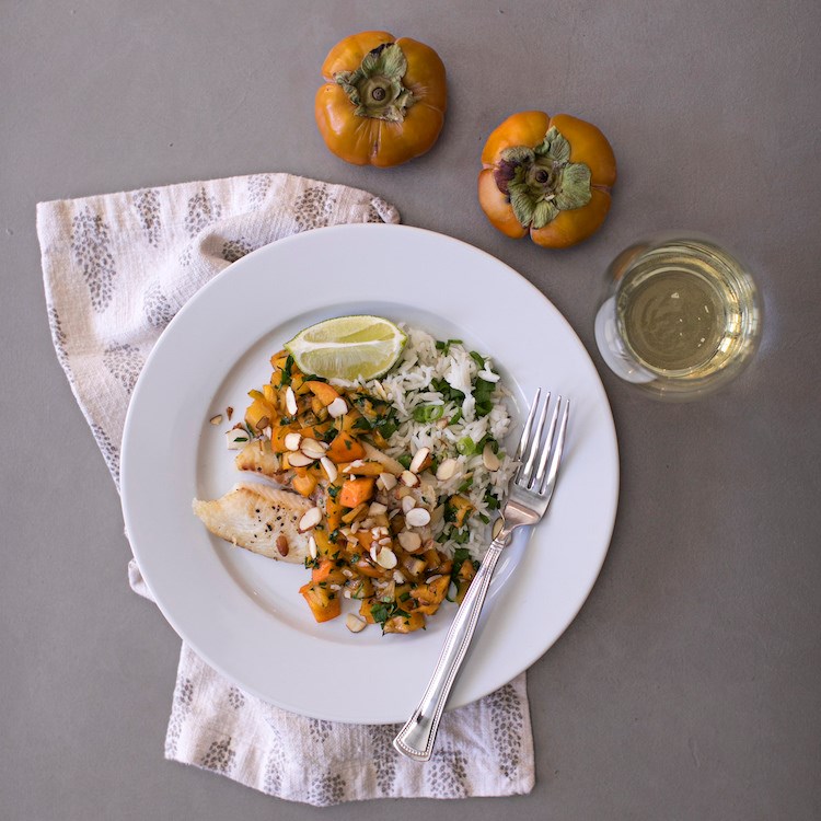 Picture of Persimmon Salsa Rockfish