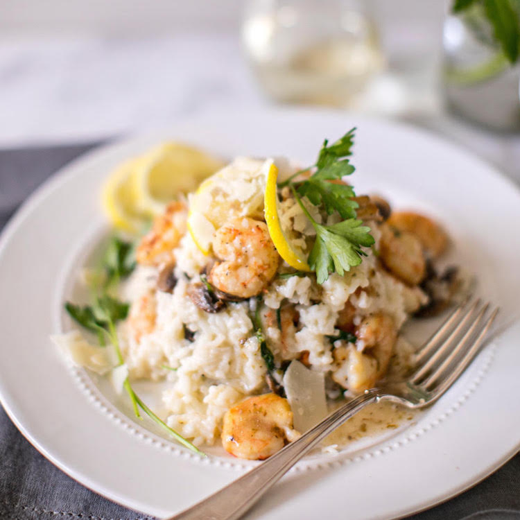 Picture of Lemon-Herb Shrimp Risotto 