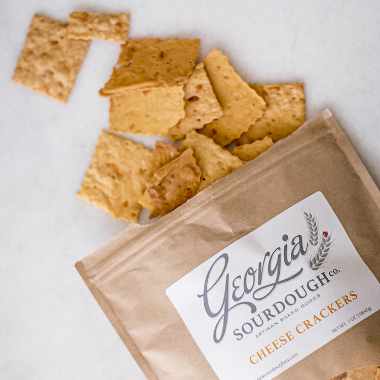 Picture of cheese crackers