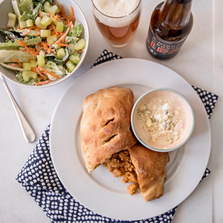 Picture of Buffalo Chicken Calzones 