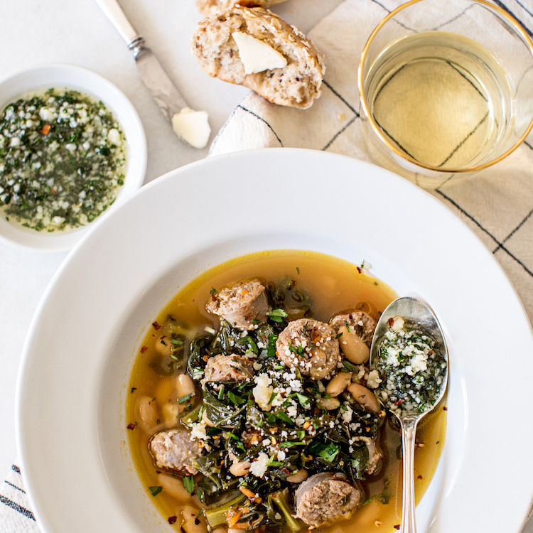 Picture of Tuscan White Bean Soup 