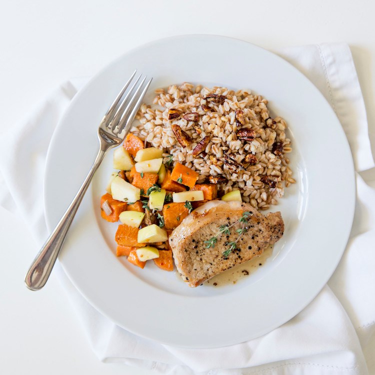 Picture of Honey-Glazed Pork Chops 