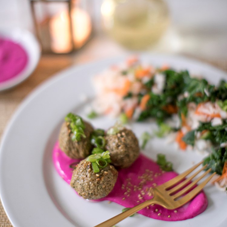 Picture of Korean Chicken Meatballs 