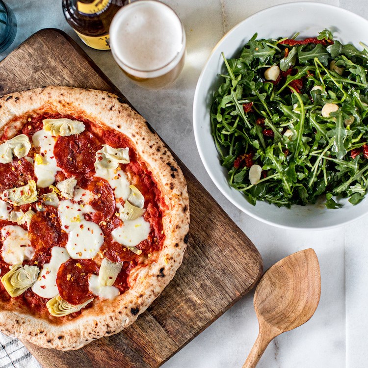 Picture of Heart-ShapedPizza 