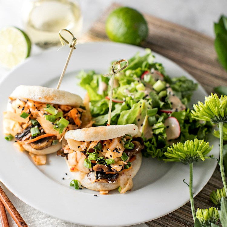 Picture of Mushroom Bulgogi Buns 