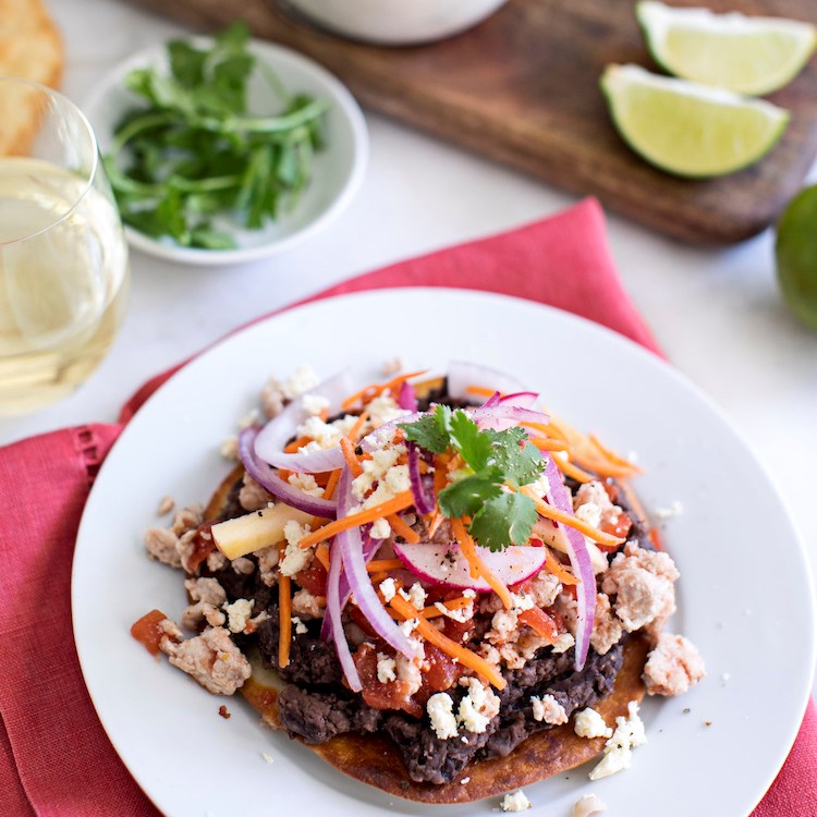 Picture of Chicken Tostadas 