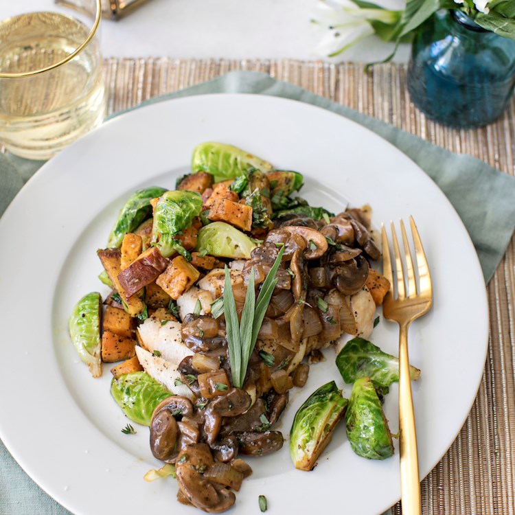 Picture of Herb-Mushroom Pork Chops 