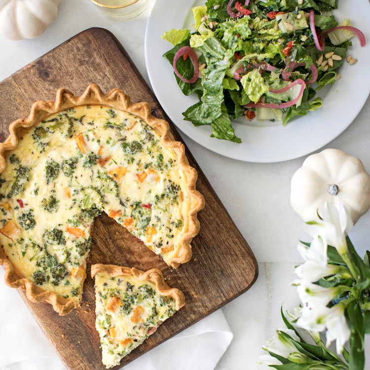 Picture of Broccoli & Feta Quiche 