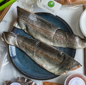 Picture of Carolina mountain trout fillets